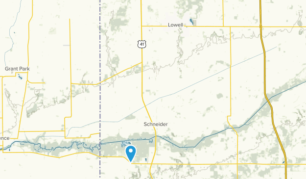 Lowell, Indiana Map