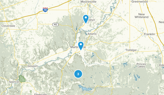 Martinsville, Indiana Map