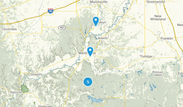 Martinsville, Indiana Map