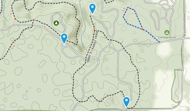 Mitchell, Indiana Map