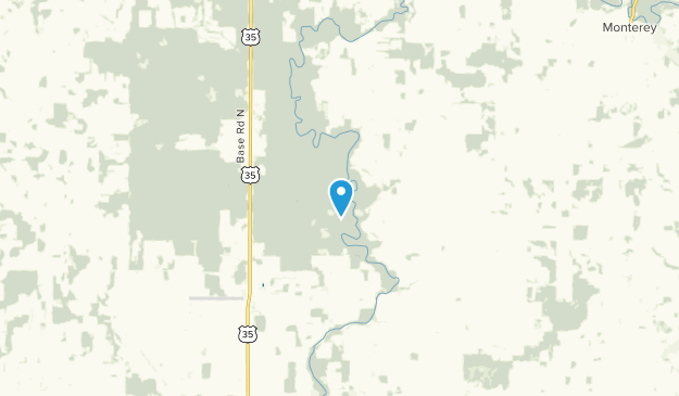 Monterey, Indiana Map