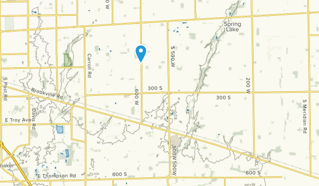New Palestine, Indiana Map