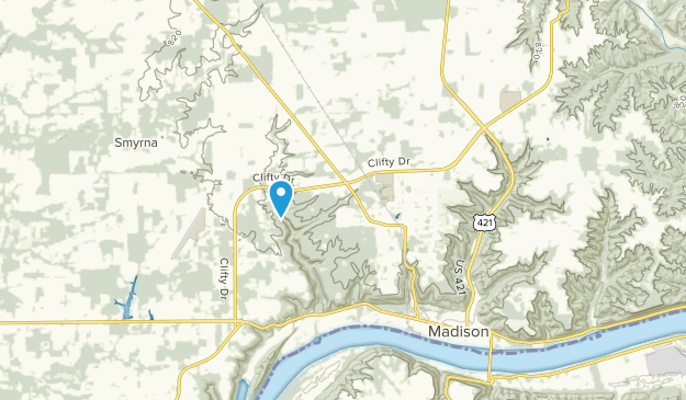 North Madison, Indiana Map