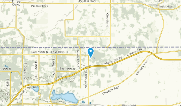 Olive, Indiana Map