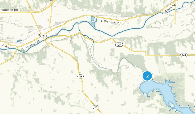 Peru, Indiana Map