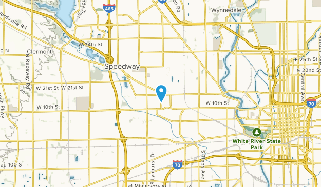 Speedway, Indiana Map