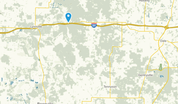 Tennyson, Indiana Map