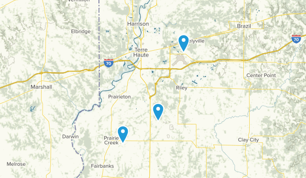 Terre Haute, Indiana Map