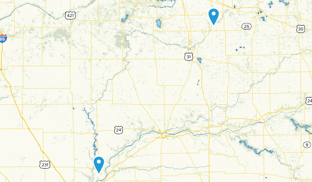 Tippecanoe, Indiana Map