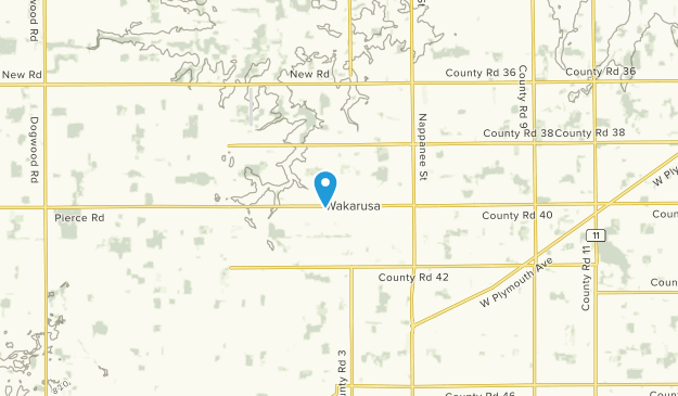 Wakarusa, Indiana Map