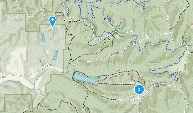West Overlook, Indiana Map