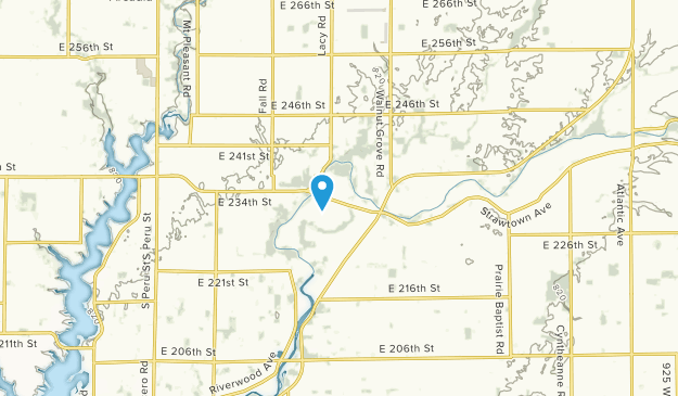 White River, Indiana Map