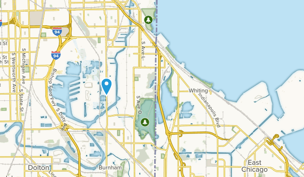 Whiting, Indiana Map