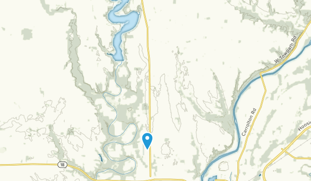 Yeoman, Indiana Map