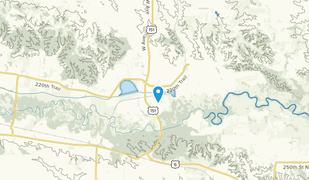 Amana, Iowa Map