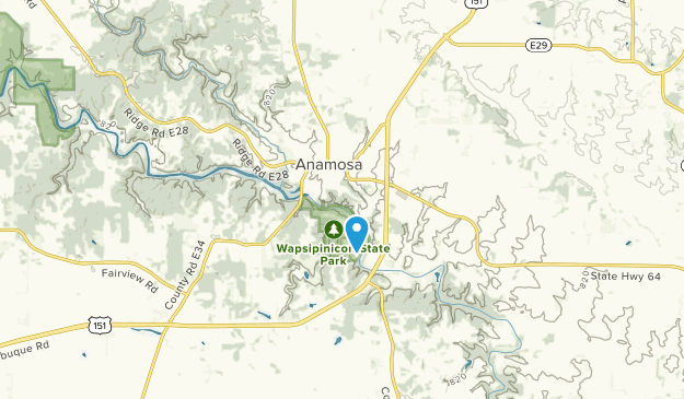 Anamosa, Iowa Map