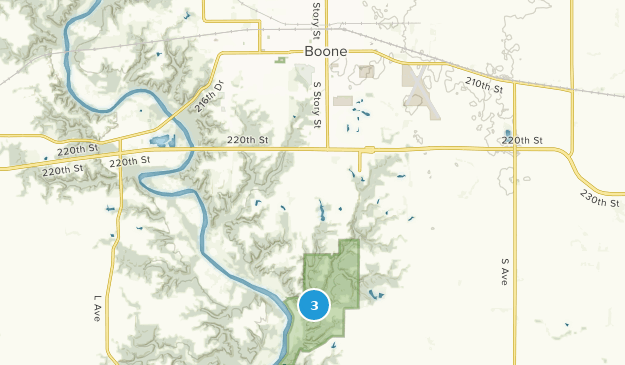 Boone, Iowa Map