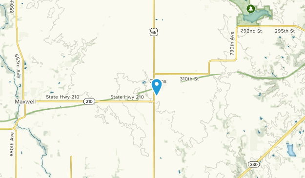 Collins, Iowa Map