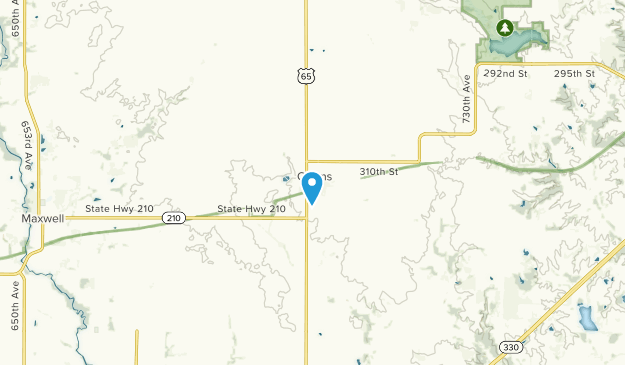 Collins, Iowa Map