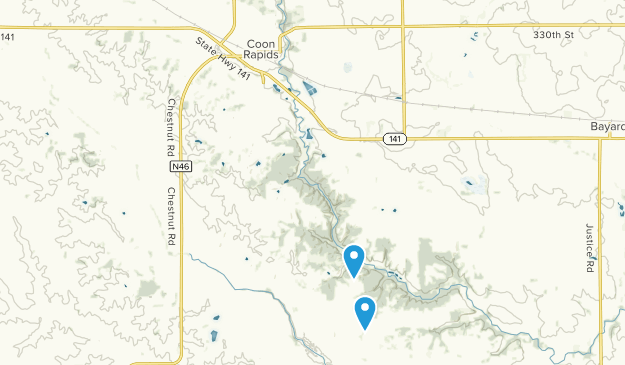 Coon Rapids, Iowa Map