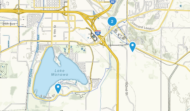 Council Bluffs, Iowa Map