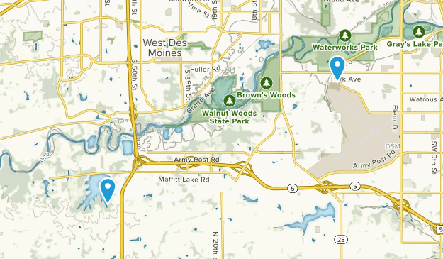 Cumming, Iowa Map