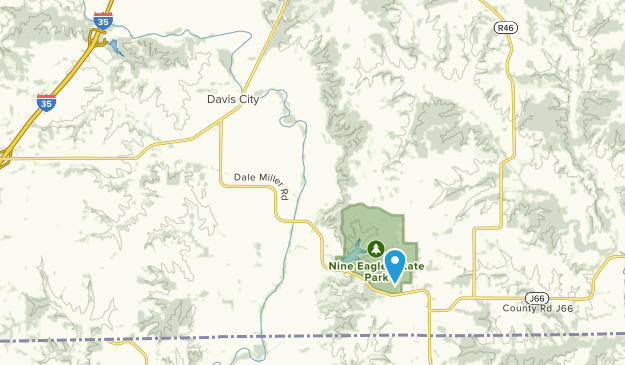 Davis City, Iowa Map