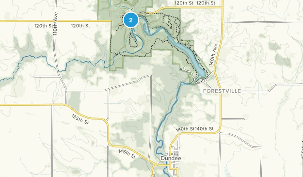 Dundee, Iowa Map