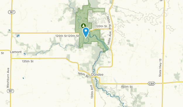 Dundee, Iowa Map