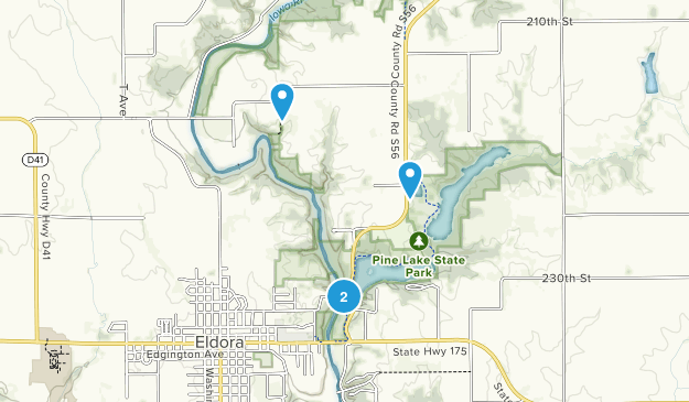 Eldora, Iowa Map
