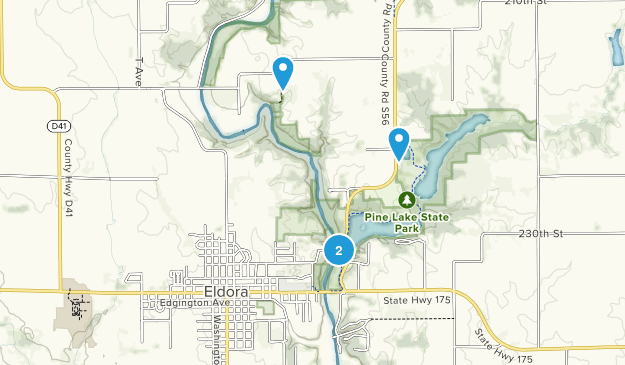 Eldora, Iowa Map