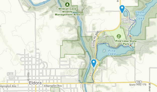 Eldora, Iowa Map