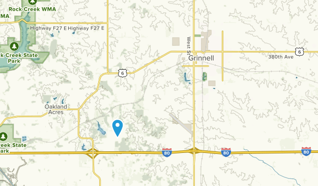 Grinnell, Iowa Map