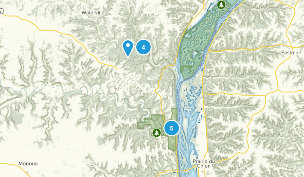 Harpers Ferry, Iowa Map
