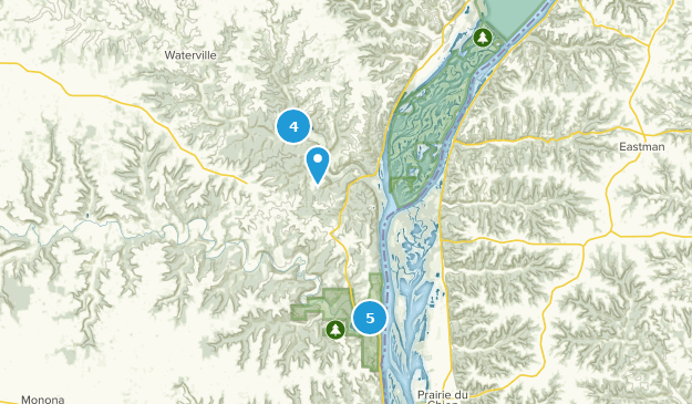 Harpers Ferry, Iowa Map