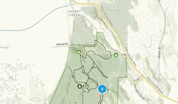 Honey Creek, Iowa Map