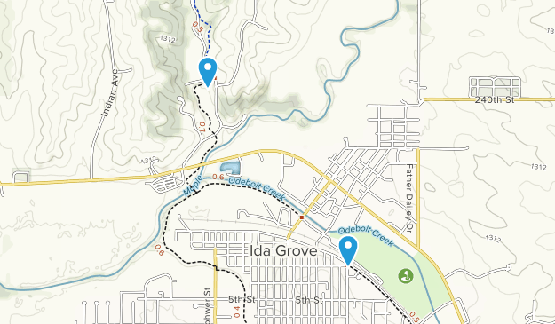 Ida Grove, Iowa Map