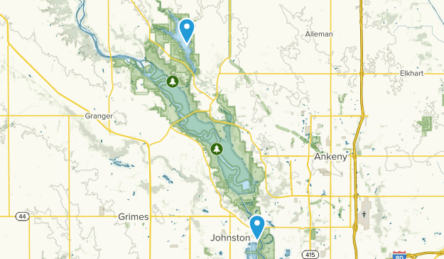 Johnston, Iowa Map