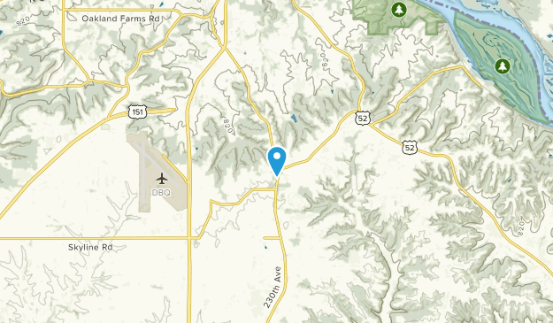 La Motte, Iowa Map