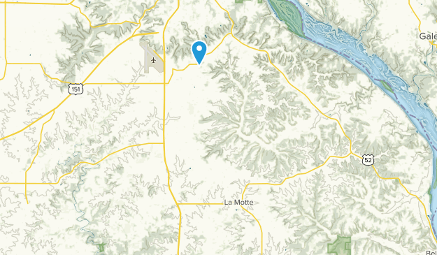 La Motte, Iowa Map