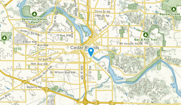 La Porte City, Iowa Map