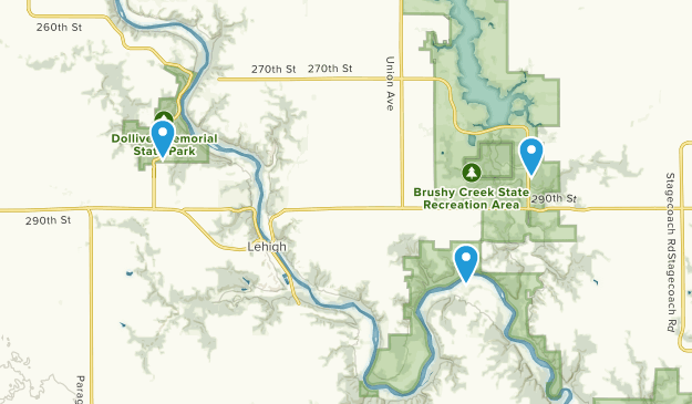 Lehigh, Iowa Map