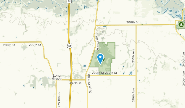 Long Grove, Iowa Map