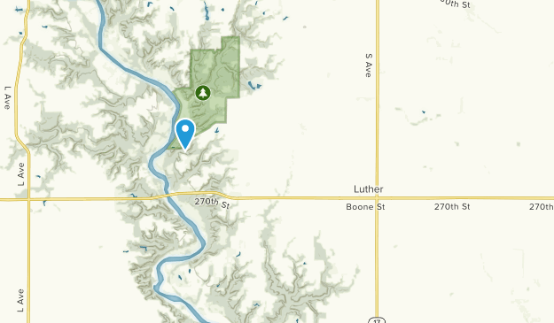 Luther, Iowa Map