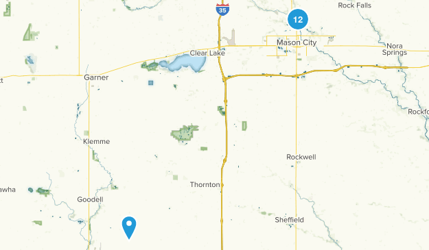 Mason City, Iowa Map