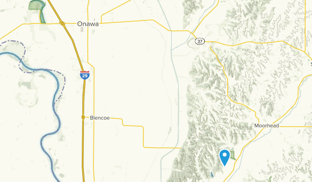 Onawa, Iowa Map