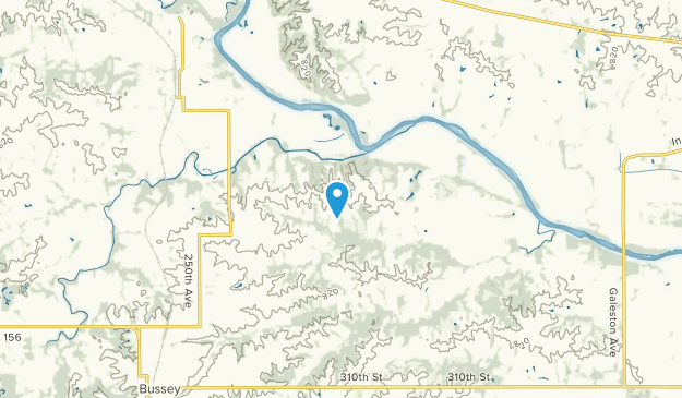 Oskaloosa, Iowa Map