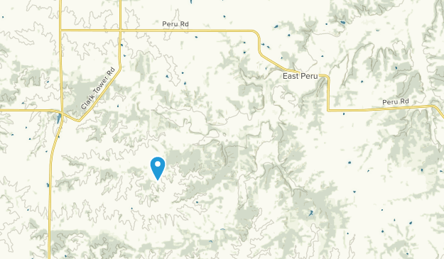 Peru, Iowa Map