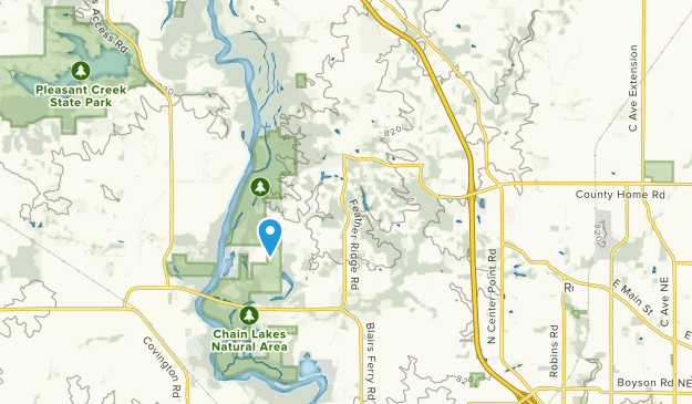 Toddville, Iowa Map