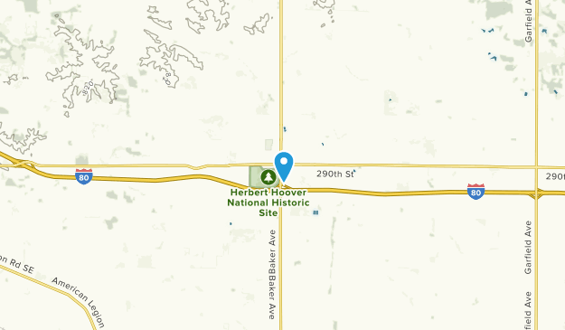 West Branch, Iowa Map